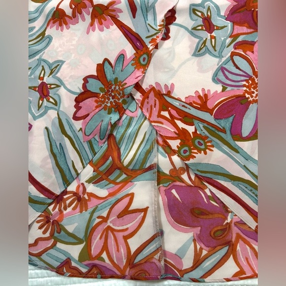 Julia Jordan Vibrant Floral Halter Maxi Dress. Size 4. Cocktails. Special Event. - Picture 11 of 14
